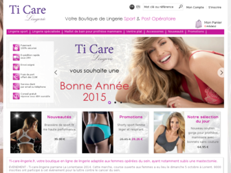 ti-care-lingerie.fr website preview