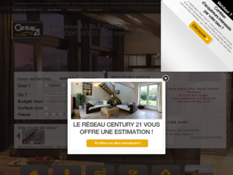 century21amcimmobilier.com website preview