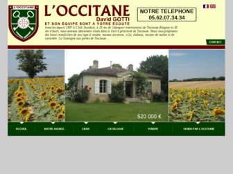 occitane.fr website preview