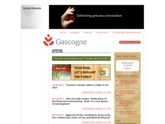 groupe-gascogne.com website preview