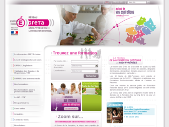 greta.ac-toulouse.fr website preview