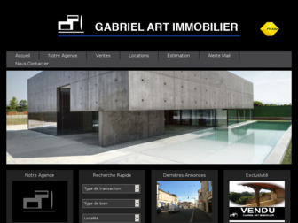 gabrielartimmobilier.com website preview