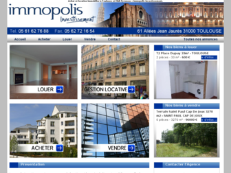 immopolis-investissement.com website preview
