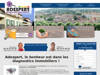 adexpertsarl.fr website preview