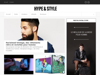 hypeandstyle.fr website preview