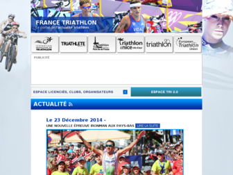 france-triathlon.com website preview