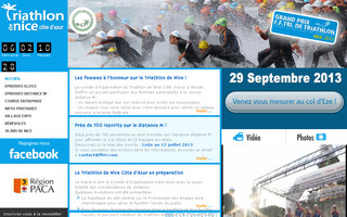 triathlondenice.fr website preview