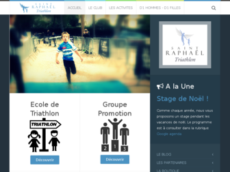 triathlon-saintraphael.com website preview