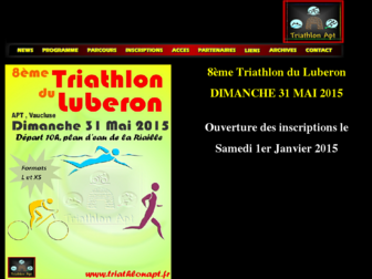 triathlonapt.fr website preview