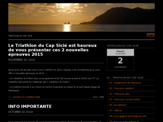 triathlonducapsicie.wordpress.com website preview