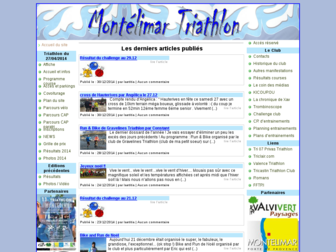 triathlon.montelimar.free.fr website preview
