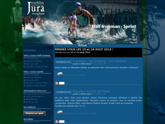 triathlon-jura-vouglans.onlinetri.com website preview