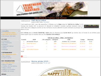 triathlon-club-nantais.com website preview