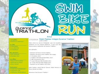 durancetriathlon.onlinetri.com website preview