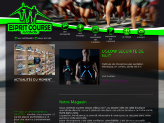 espritcourse.fr website preview