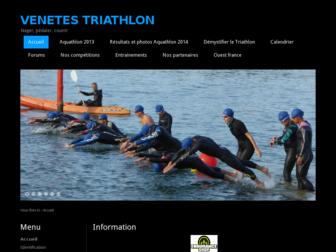 venetes-triathlon.super-h.fr website preview
