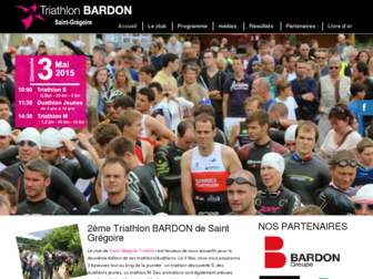 triathlon-saint-gregoire.fr website preview
