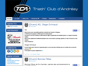 andresytriathlon.fr website preview