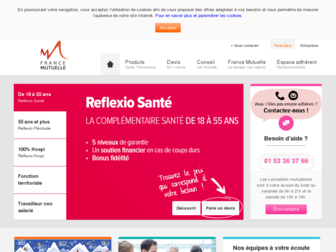 francemutuelle.fr website preview