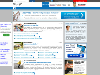 mutuelle.dispofi.fr website preview