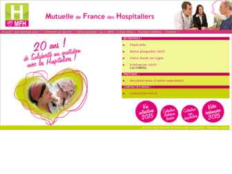 mutuelle-des-hospitaliers.com website preview