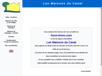 hure-immo.com website preview