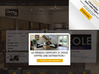 century21-lgi-la-reole.com website preview