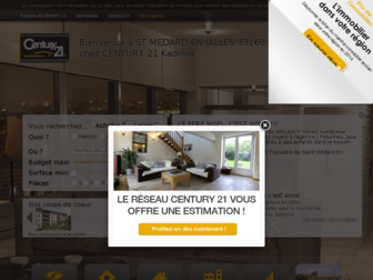 century21-kadima-st-medard.com website preview