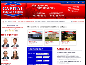 capital-immobilier-pugnac.com website preview