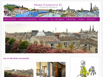 marie-charlotted.com website preview