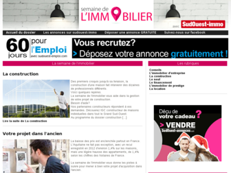 dossier.sudouest-immo.com website preview