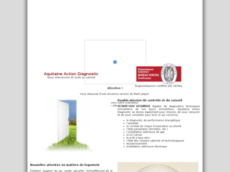 aquitaine-action-diagnostic.fr website preview