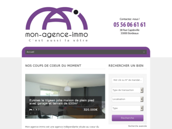 mon-agence-immo.com website preview