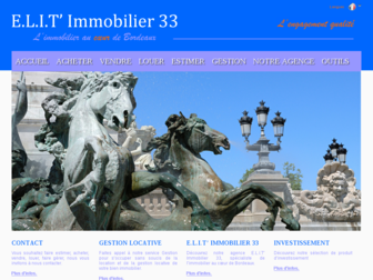 elit-immobilier33.com website preview