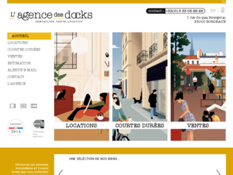 agencedesdocks.com website preview