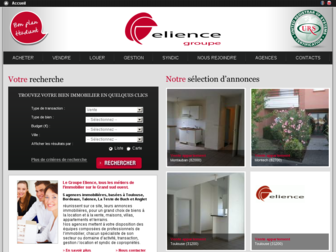 elience.net website preview