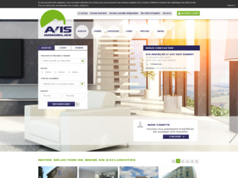 avis-immobilier-saintjustsaintrambert.com website preview