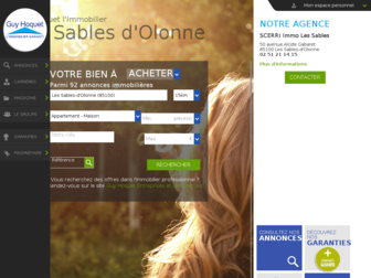 guyhoquet-immobilier-sables-dolonne.com website preview