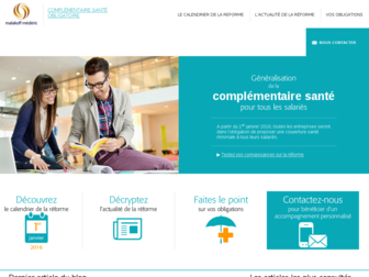 complementaire-sante-obligatoire.malakoffmederic.com website preview