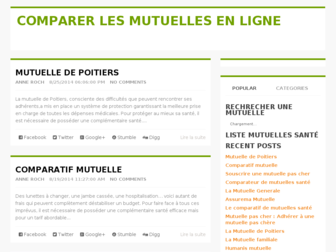 comparer-mutuelle.fr website preview