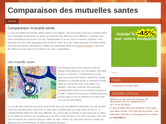 comparaison-mutuelles-sante.com website preview