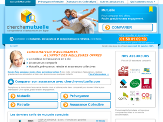 cherche-mutuelle.com website preview