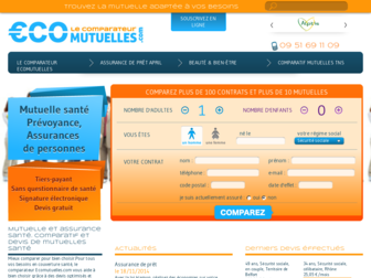 ecomutuelles.com website preview