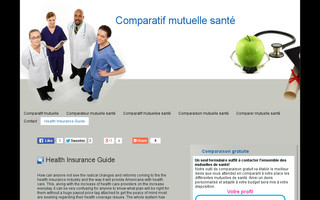 comparatifmutuelle-sante.fr website preview
