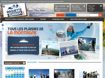 raquette-evasion.com website preview