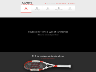 lyontennis.fr website preview