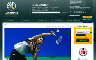 lyonmaster.fr website preview