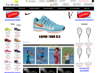 tiebreak.fr website preview