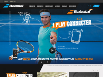 babolat.fr website preview