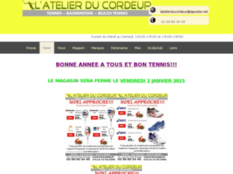 latelierducordeur.fr website preview